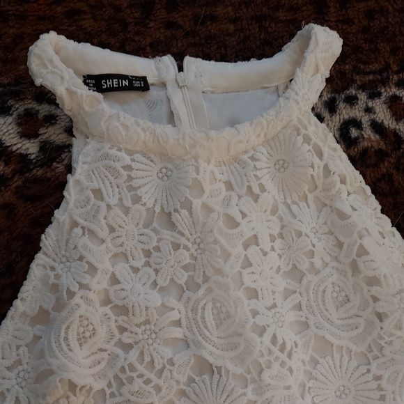 Shein size small white dress - Picture 1 of 8